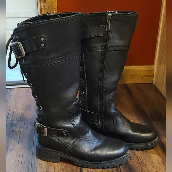 Women's Harley Davidson Boots - Picture 2 of 4